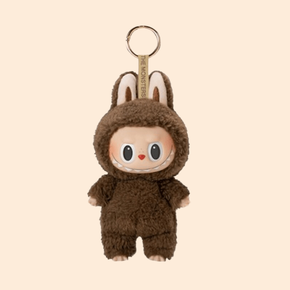 Labubu Keychain – Tasty Macarons Chestnut Cocoa