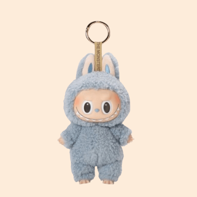 Labubu Keychain – Tasty Macarons Sea Salt Cocount