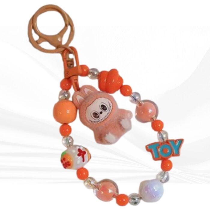 Labubu Creative Keychain Orange