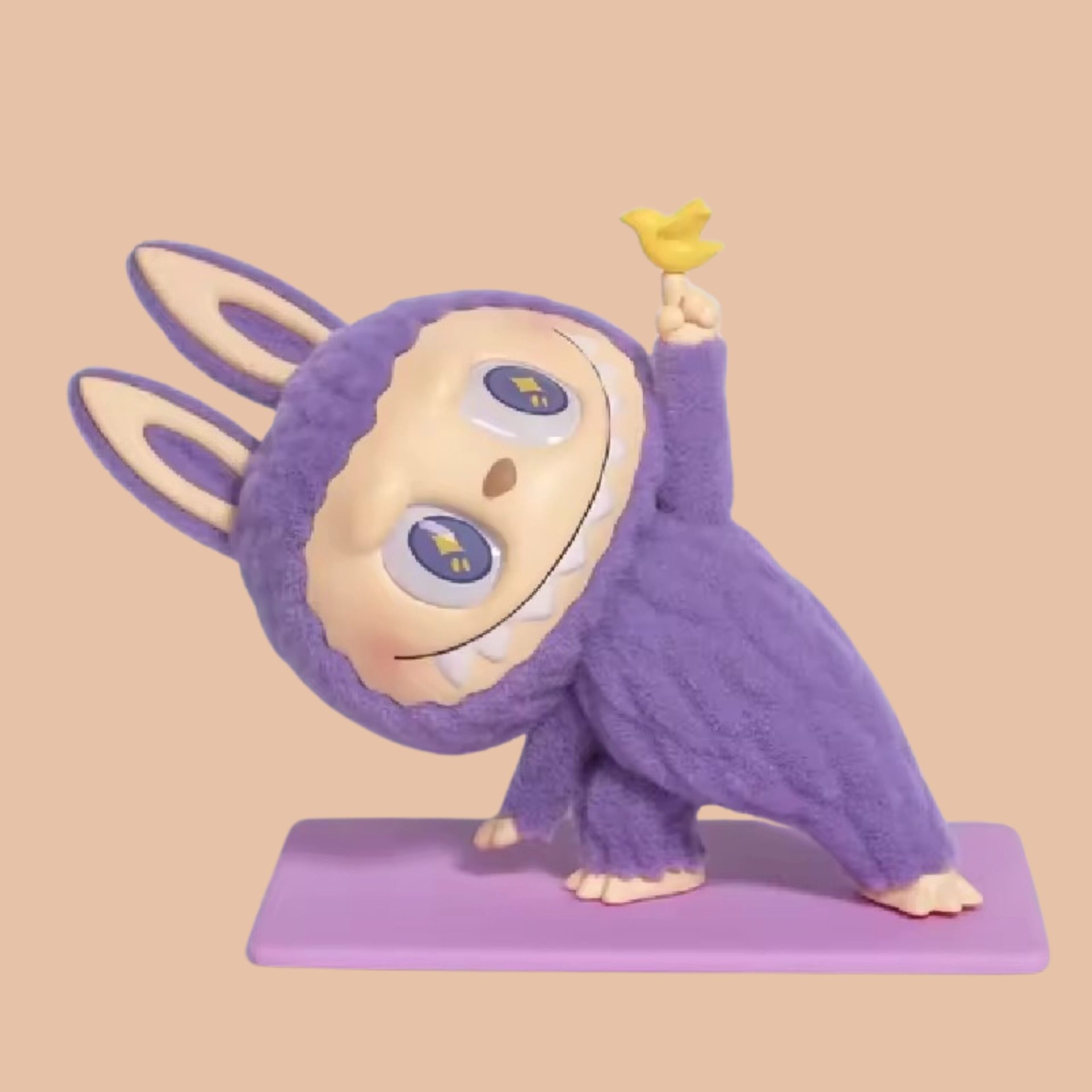 Little Bird Lazy Yoga Plush Keychains