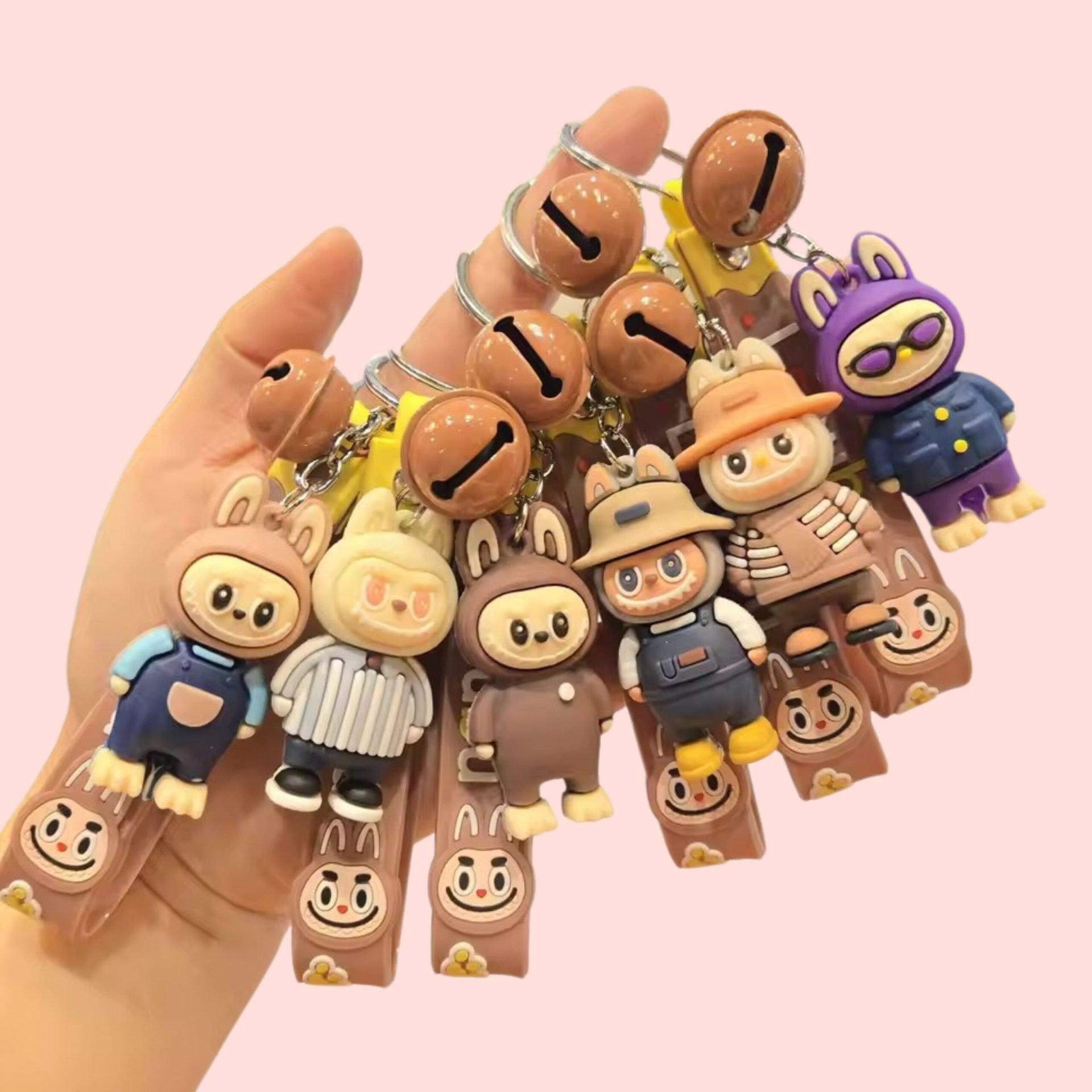 Labubu Car Keychain