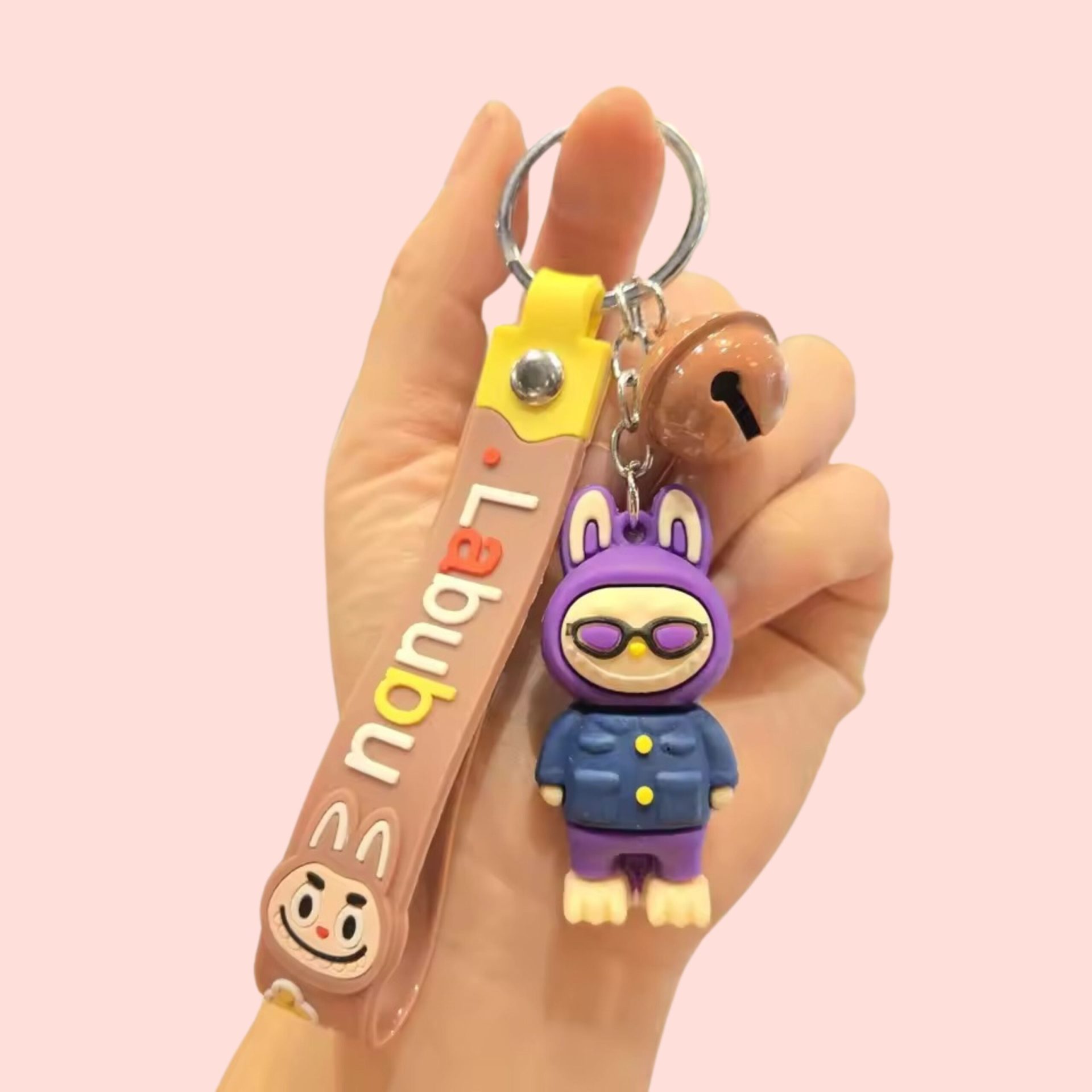 Labubu Car Keychain