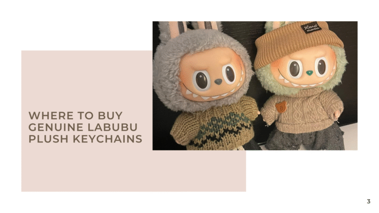 Where to Buy Genuine Labubu Plush Keychains
