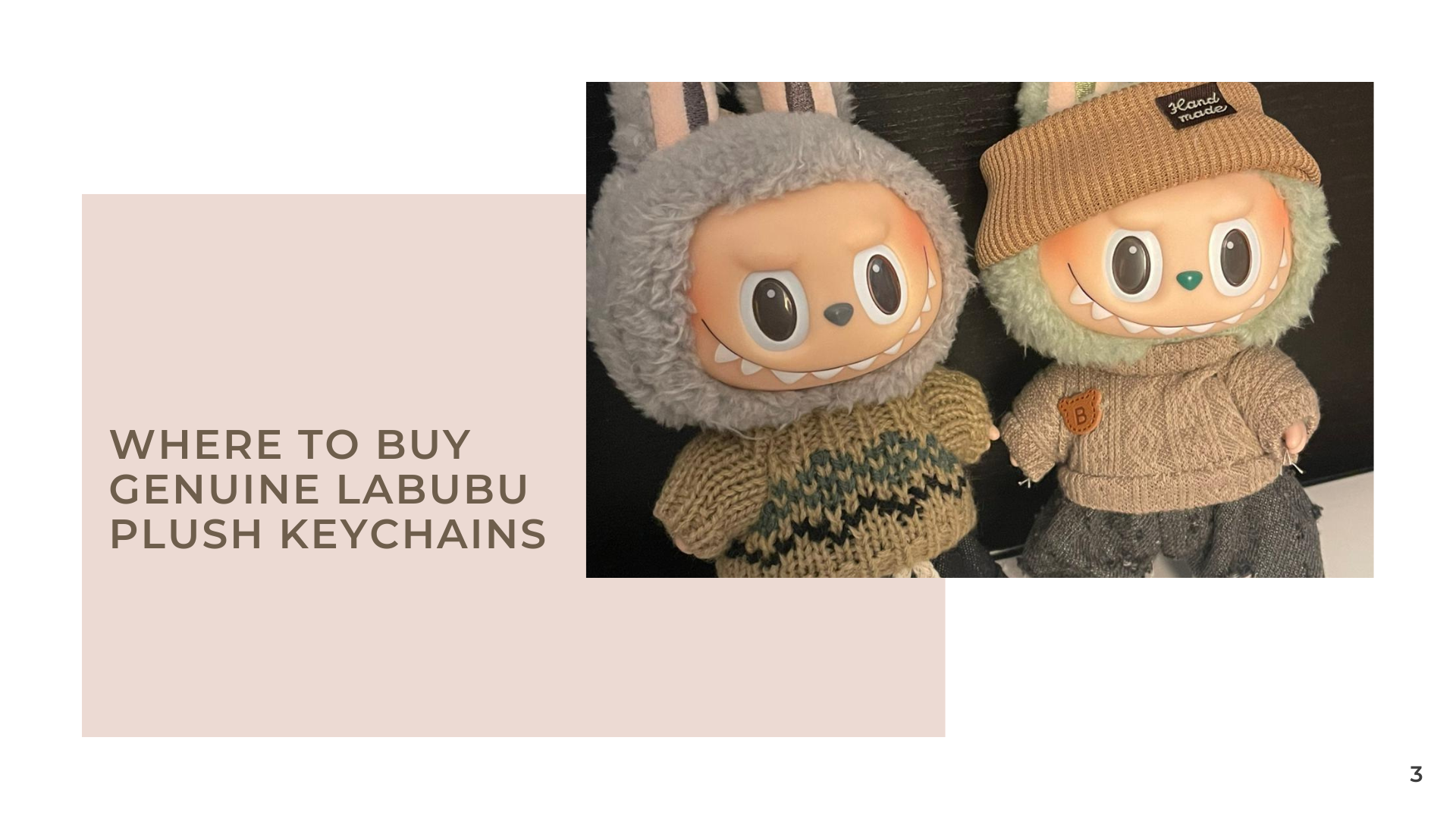 Where to Buy Genuine Labubu Plush Keychains