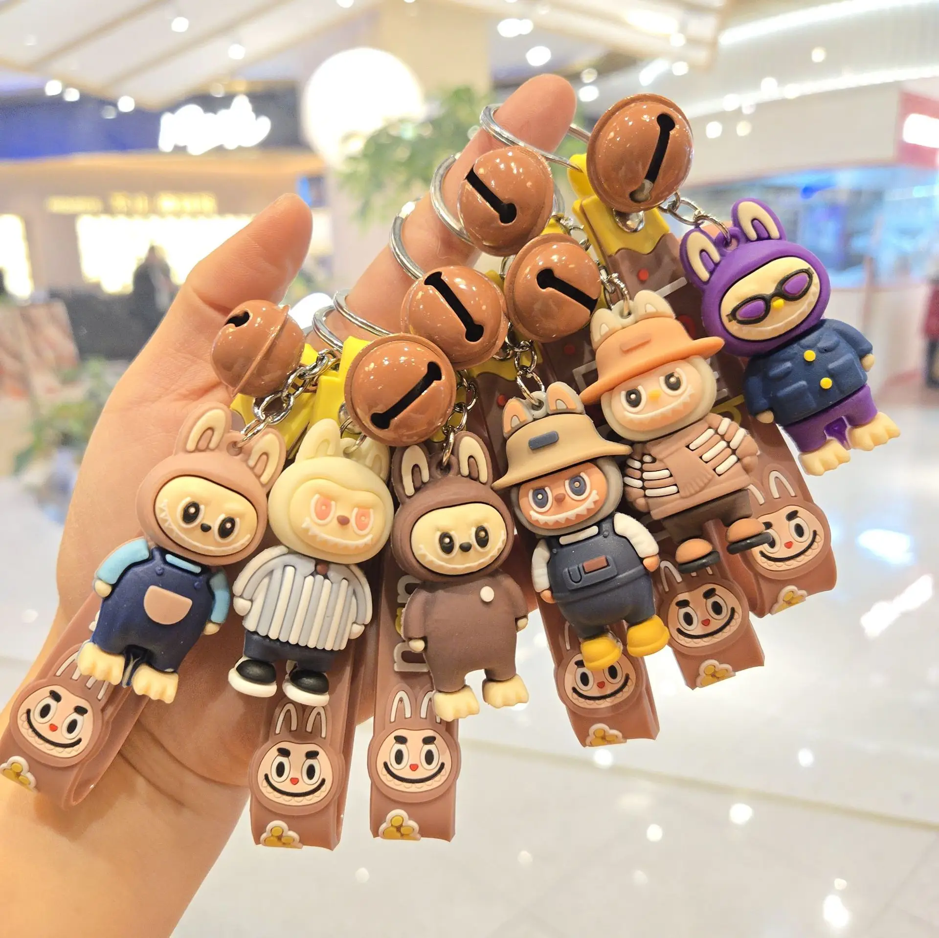 Labubu PVC Keychain